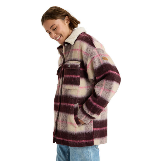 Roxy Γυναικείο jacket Passage Of Time - Checked Shirt Style Coat
